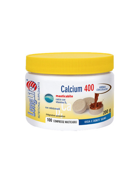 Longlife calcium cacao 100 compresse
