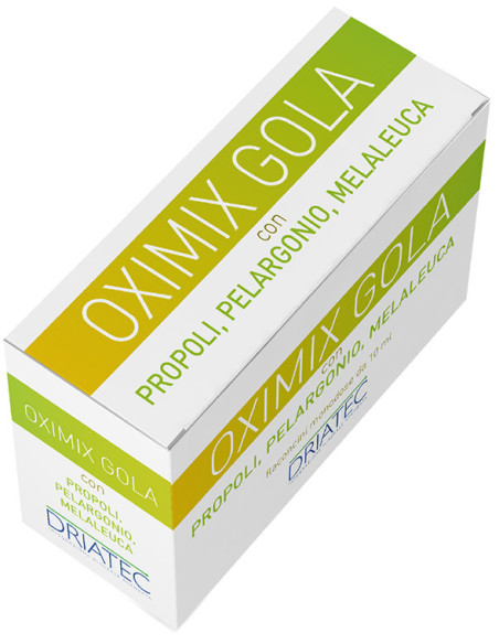Oximix gola 10 flaconcini 10ml