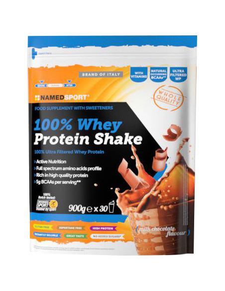 100% whey prot shake milk choc