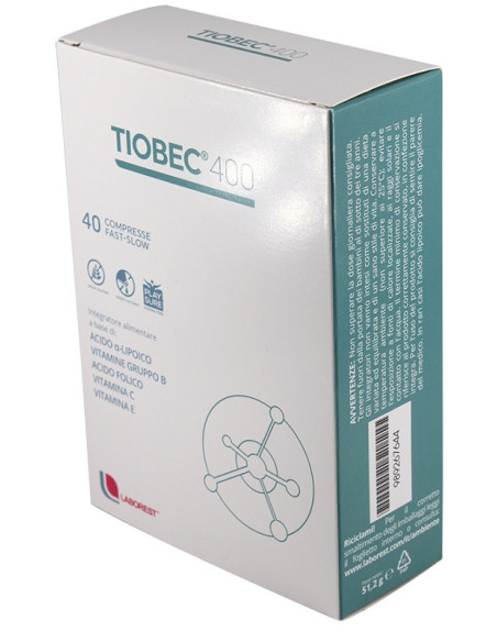 Tiobec 400 40 compresse fast-slow