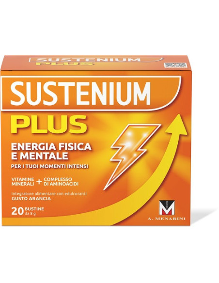 Sustenium plus arancia 20 bustine
