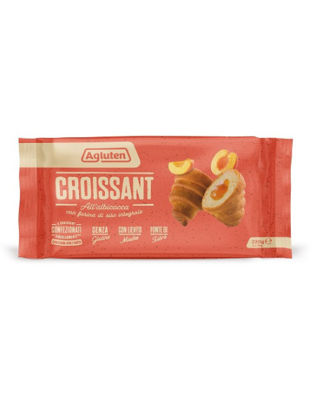 Agluten croissant albicocca4pz