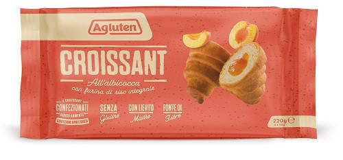 Agluten croissant albicocca4pz