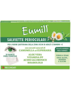 Eumill salviette perioc 25pz