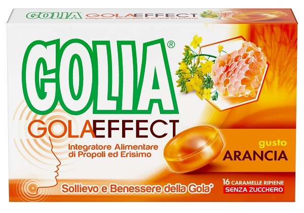 Image of Golia gola effect arancia car cod085