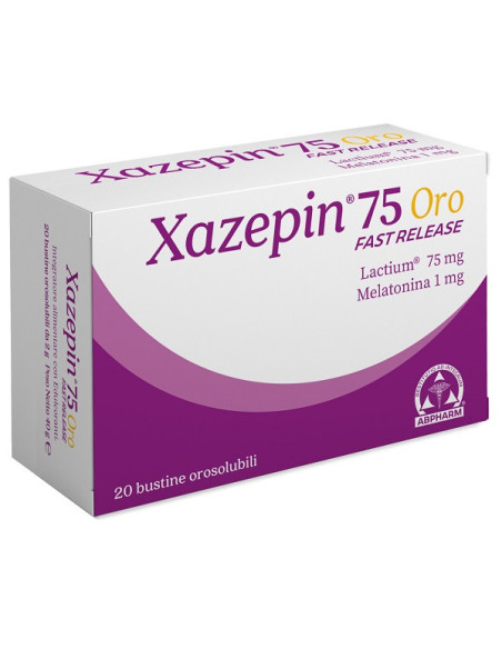 Xazepin 75 oro fast rel 20 bustine