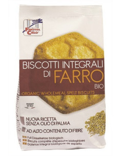 Biscotti farro int 400g bio