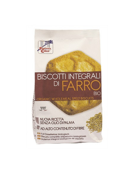 Biscotti farro int 400g bio