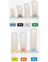 Cannula di guedel numero 2 bi