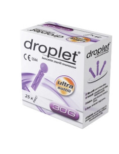 Droplet lancette g30 25pz