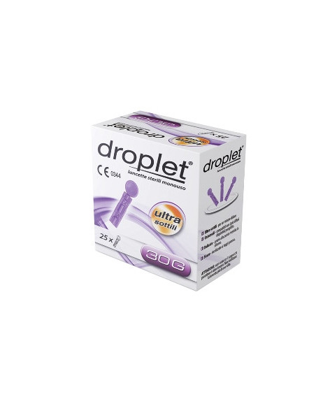 Droplet lancette g30 25pz