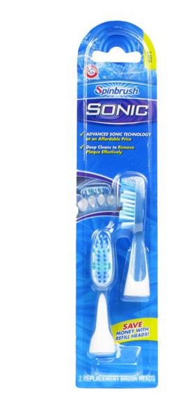 Spinbrush sonic testina ric