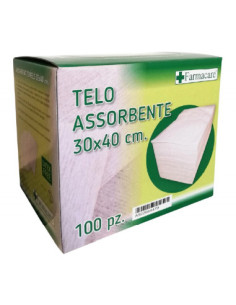 Telo assorbente 30x40cm 100pz
