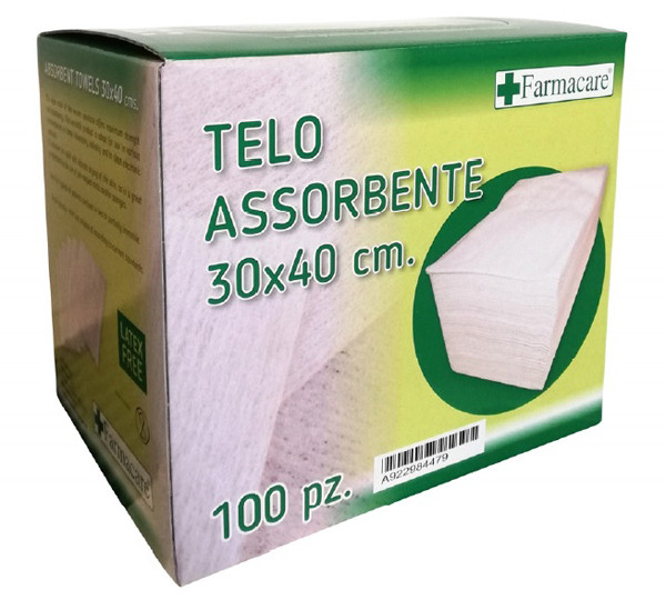 Telo assorbente 30x40cm 100pz