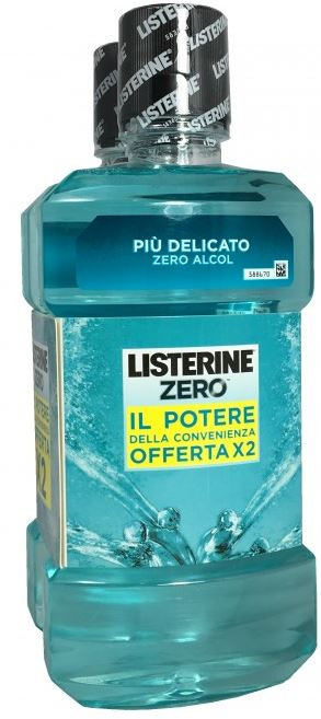 Listerine zero bundle 2x500ml