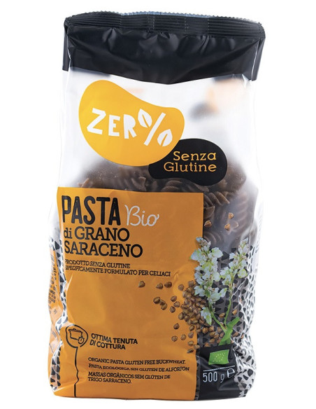 Zer% glutine fusilli gra s500g