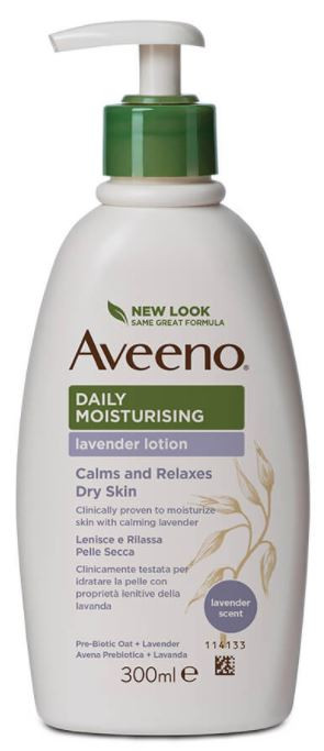 Aveeno crema idrat corpo lavan