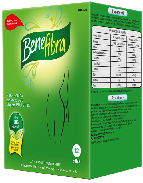 Benefibra liquida 12 stick 30ml