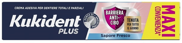 Kukident plus barriera a/cibo