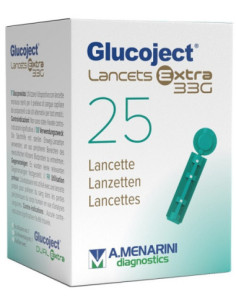 Glucoject lancets ex g33 25pz