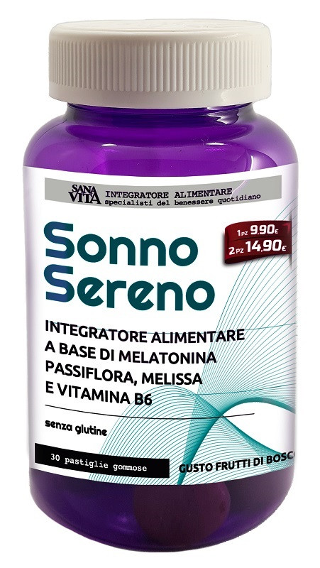 Sanavita sonno sereno 30gomm