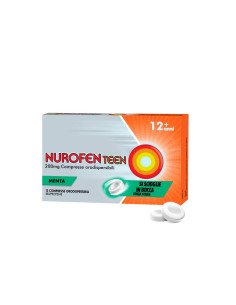 Nurofenteen 12 Compresse Orodispersibili 200 mg gusto menta