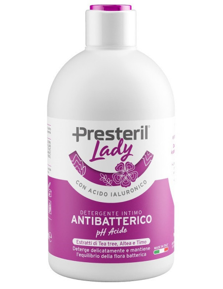 Lady presteril det a/batt250ml