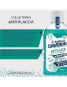 Pasta del capitano collutorio antiplacca e antibatterico gusto menta 400ml