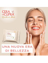 Cera di cupra salvietine struccanti 20 pezzi