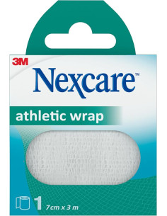Nexcare athletic wrap bianco 7 cm x 3 m