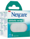 Nexcare athletic wrap bianco 7 cm x 3 m
