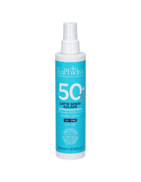 Euphidra Latte Spray Solare Dermopediatrico spd 50+