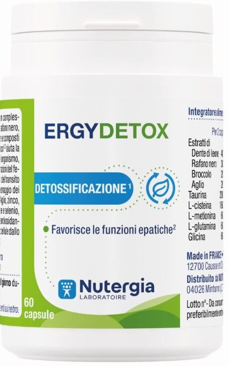 Ergydetox 60 capsule (sost biotauri
