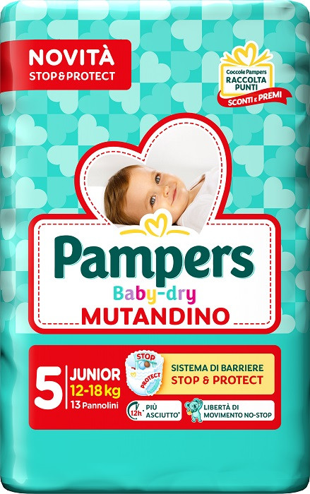 Pampers bd mut junior sp 13pz