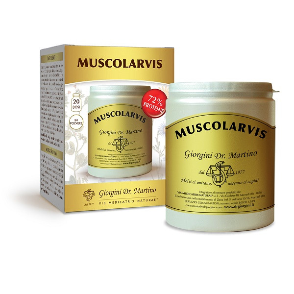 Muscolarvis polvere 500g
