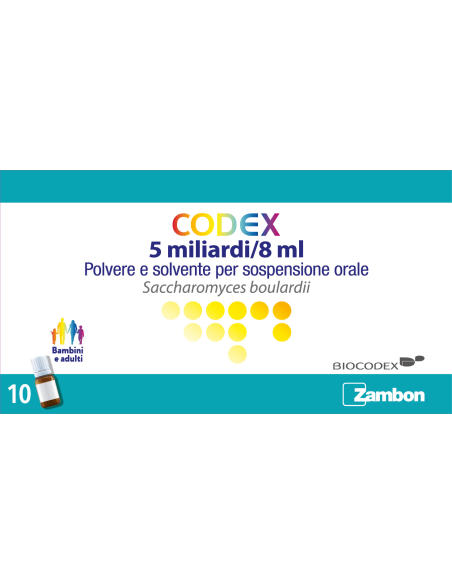 Codex os 10 flaconcini 5mld 8ml