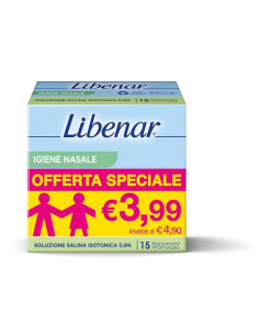Libenar 15 flaconcini 5ml sol iso tp