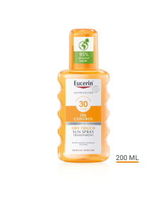 Eucerin Sun Protection Sensitive Protect spray corpo solare trasparente per pelle sensibile SPF30 200 ml