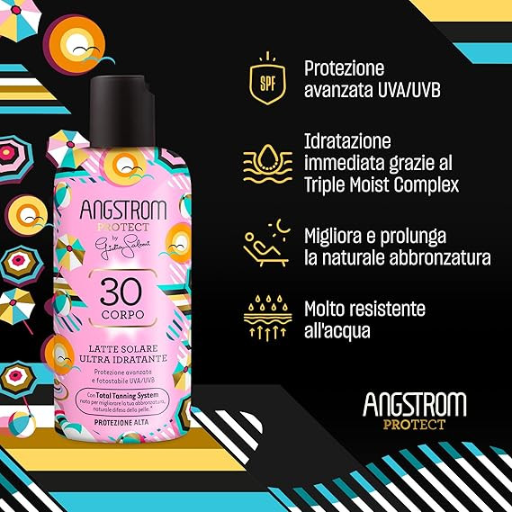 Angstrom Protect Latte Solare Spf30 Limited Edition 200 Ml