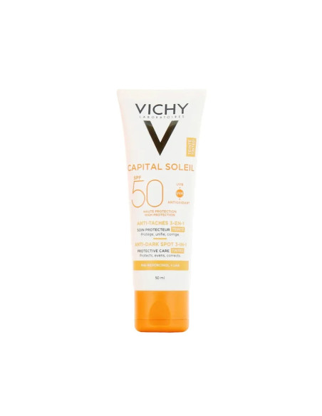Vichy Capital Soleil Trattamento anti-macchie colorato 3 in 1 SPF 50+ 50 ml