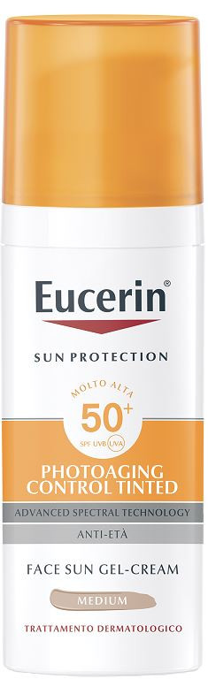 Image of Eucerin Sun Photoaging Control Tinted SPF 50+ Medium 50 ml cod085