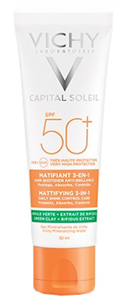 Image of Vichy Capital Soleil Solare Crema Viso Opacizzante 50+SPF 50 ml cod085