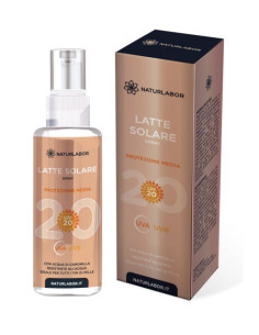 Naturlabor latte solare spray SPF20