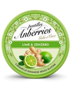 Anberries lime&zenzero 50g