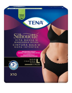 Tena silhouette noir l v/b 10p