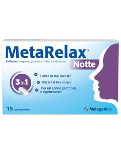 Metarelax notte 15 compresse