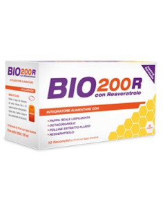 Bio200 r resveratrolo 10 flaconcini