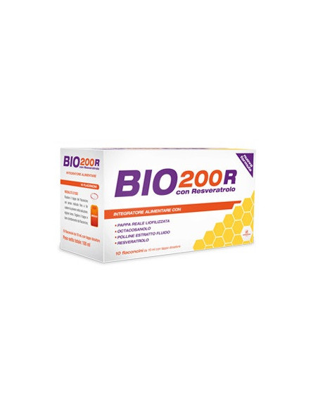 Bio200 r resveratrolo 10 flaconcini