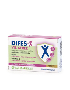 Difes x vie aeree 30 capsule