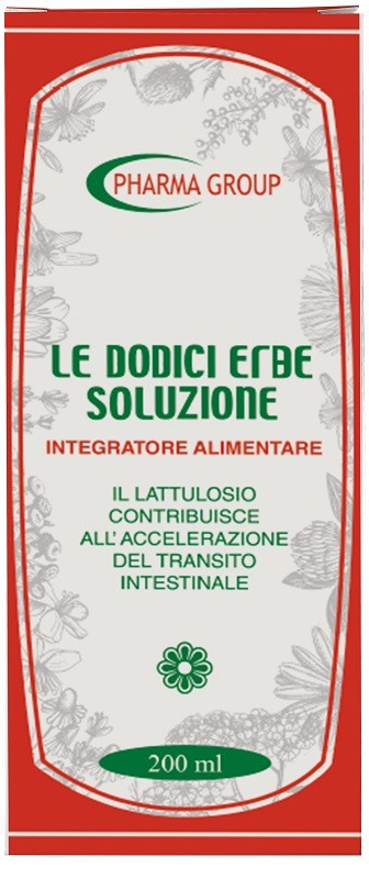 Image of Le dodici erbe soluzione 200ml cod085